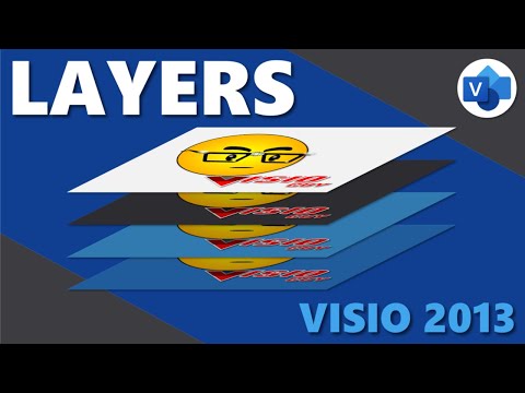Layers in Visio 2013
