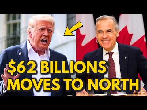 JUST IN: $62 BILLIONS Wall Street Shift to Canada —Trump’s Trade War SPARKS
