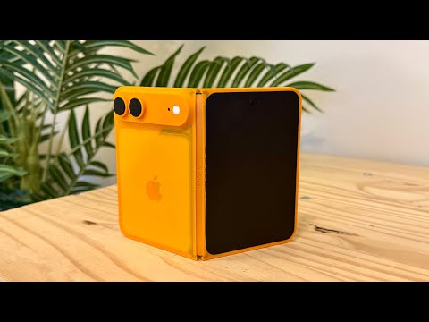 Folding iPhone hands-on model review