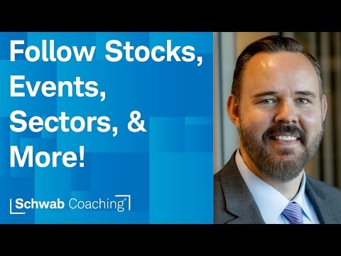 Lesson 6 of 8: Tracking Stocks and Events on the MarketWatch Tab | Getting Started with thinkorswim®
