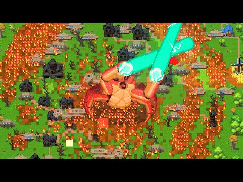 Can A Modern Civilization Defeat Crabzilla? - Worldbox