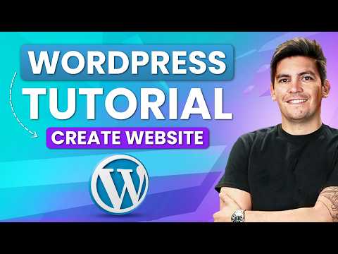 WordPress Tutorial For Beginners 2025 – Build a Website Like a Pro!