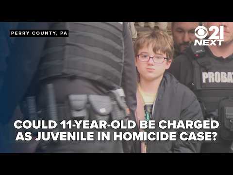An 11-year-old is being charged as an adult in a homicide case. Could that change?