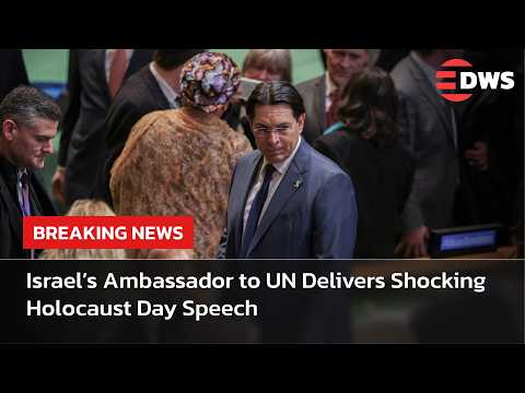 WATCH NOW: Danny Danon Delivers Shocking UN Speech on Holocaust and Modern Anti-Semitism | AC14