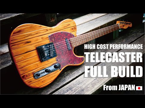 Full Building a Homemade Guitar : Low price TELECASTER