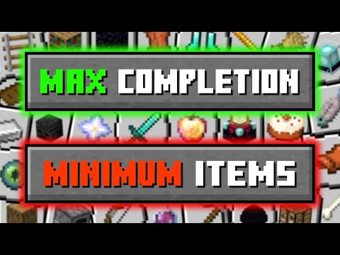 How many items do you need to COMPLETE Minecraft?!