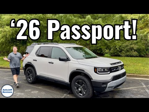 2026 Honda Passport RTL: Entry Trim that's LOADED!