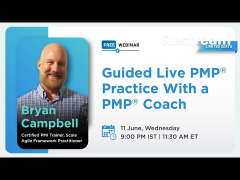 PMP Exam Preparation with PMP Coach | How To Pass PMP | PMP Certification Preparation |Simplilearn