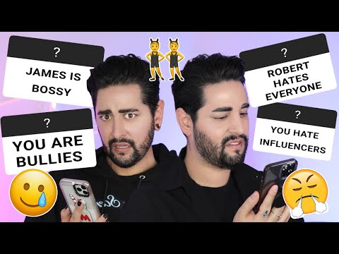 ANSWERING ASSUMPTIONS ABOUT US  💜🖤 The Welsh Twins