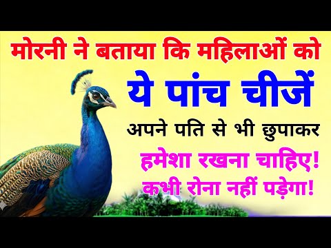 मोरनी ने बताया कि महिलाओं को ये पांच बातें अपने पति से भी छुपाकर रखनी चाहिए || कभी रोना नहीं पड़ेगा!