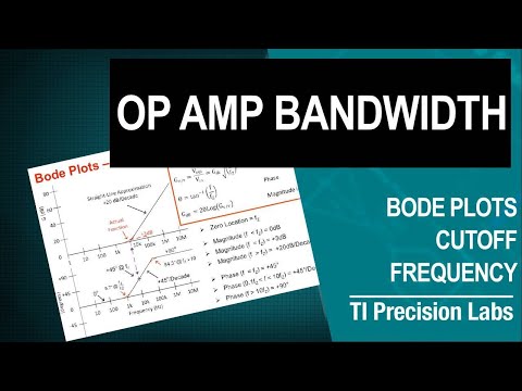 Bandwidth - Bode plots cutoff frequency