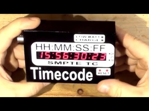 DIY SMPTE LTC Timecode generator.