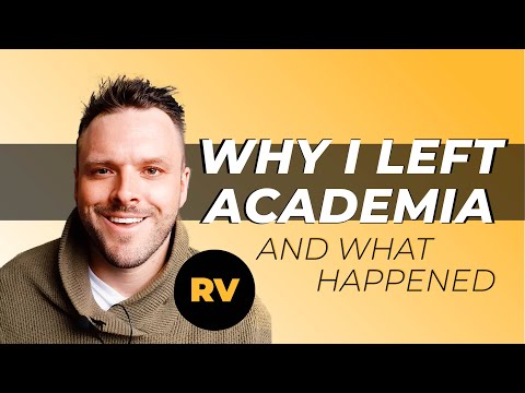 Why I Left Academia, And What Happened In My First Three Years | Chris Cornthwaite - Roostervane