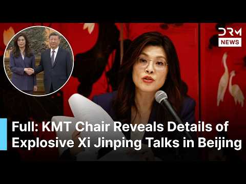 FULL PRESSER: Taiwan Opposition Leader Reveals Details of Explosive Xi Jinping Talks in Beijing|AC1B