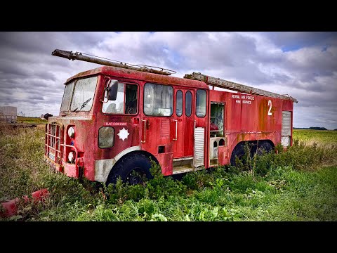 Abandoned RAF Fire Truck Starts After Decades!