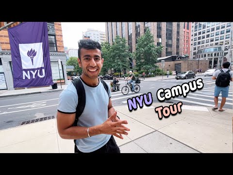 Living the New York Student Life!! NYU Campus Tour 🔥