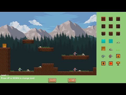 PyGame Level Editor Using Tilemaps in Python - Tutorial