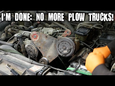 Broken Plow Truck Breaks Me - K3500 Power Steering