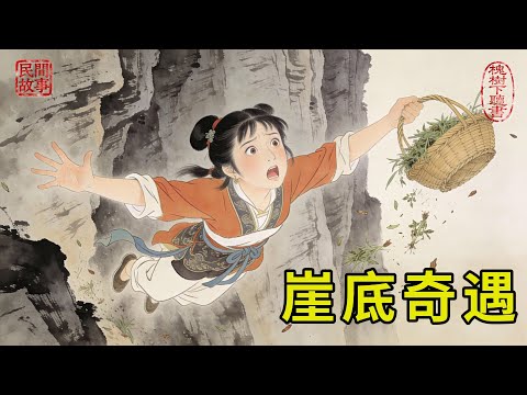 少女為治癱瘓兄長上山采藥，失足墜崖卻被藤蔓所救，睜眼一看，崖底山洞竟透出縷縷金光！#民間故事 #傳統文化 #原創虛構 #華語有聲書 #槐樹下聽書