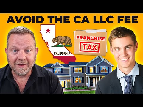 California Investors - Learn How To AVOID the Franchise TAX & SAVE Thousands