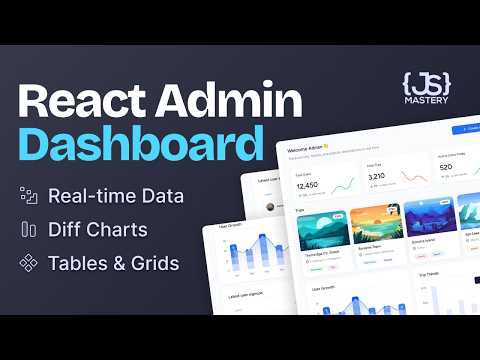 Build and Deploy a Full Stack React Admin Dashboard with Tables, Charts and Real Data