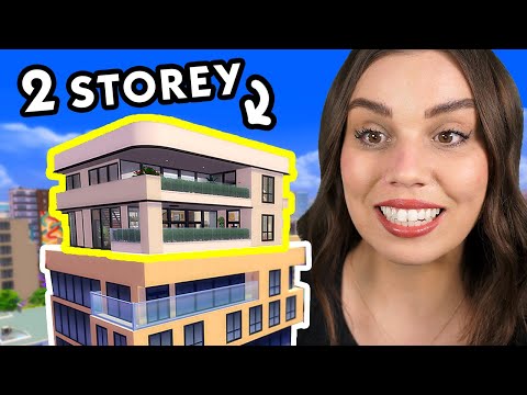 I renovated the new Penthouse in The Sims 4!