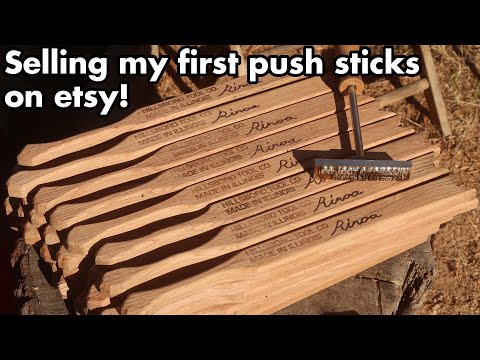 Making Money Manufacturing on Etsy 04: First 40 for sale on etsy! hillsborotools.com