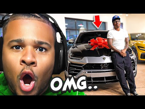 Fanum Reacts to Duke Dennis Buying Another Lamborghini Urus..