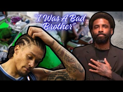 Kyrie REACTS to Michael Beasley’s Emotional Homeless Story 😢
