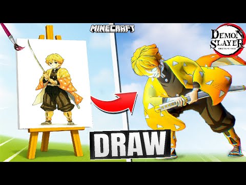 DRAWING SUPERHERO BUILD BATTLE IN MINECRAFT with @ProBoiz95 [Episode 30]