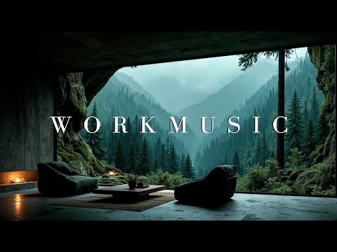 Misty Mountain Focus Music | Deep Work & Study Ambience ~ Productivity Boost Vibes