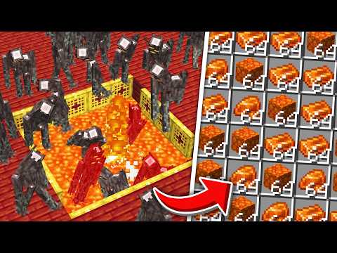 I Built a CREAKING FARM in Minecraft Hardcore