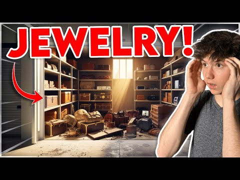 I Bought An Abandoned Storage Unit Full Of JEWELRY & MONEY!!
