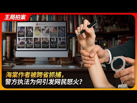 海棠作者被跨省抓捕，警方执法为何引发网民怒火？｜耽美｜跨省抓捕｜远洋捕捞｜海棠文学｜云间 ｜天一案｜王局拍案 20250602