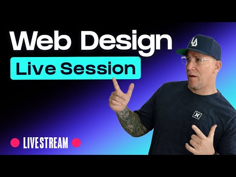 Web Design Live Session & Chat (Livestream)