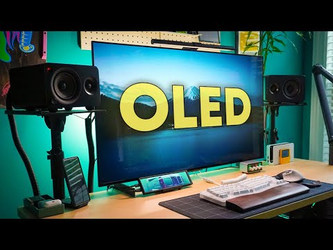 My OLED Desk Setup for 2023!