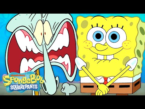 60 MINUTES of SpongeBob Driving Squidward Crazy 😅 | @SpongeBobOfficial