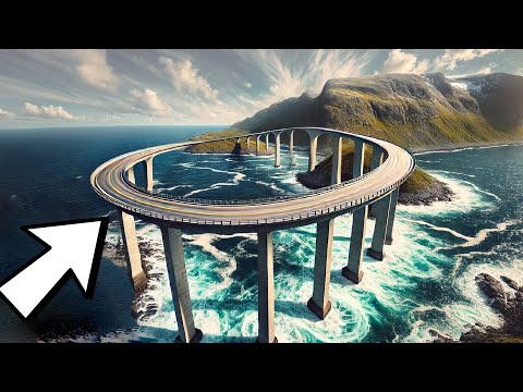 15 CRAZY ROADS viewed from space