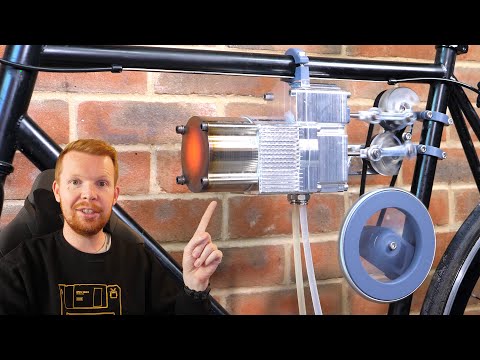 Designing a Stirling Engine Bike