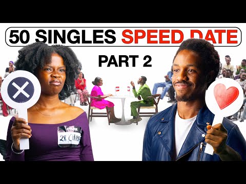 (PART 2) 50 Singles Go Speed Dating