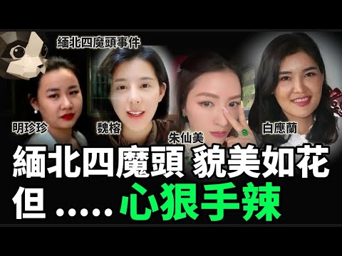 「粵語廣東話」緬北四大女魔頭 .. 詐騙 .. 身體買賣  .. 個個貌美如花 .. 但卻心狠手辣..... ??? 緬北四魔頭事件 - 聽播版本 - 貓妹妹【頭盔說案】