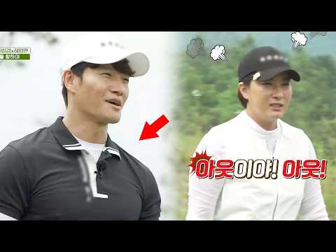 골프 못해서 박세리한테 구박받는 골린이 김종국ㅋㅋ