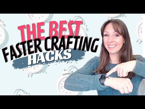 10 TOP HACKS To Speed Up Your Card Making! β°