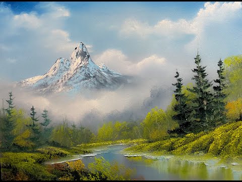 Landscape Oil Painting Demo | Happy Birthday Dad ! This is for you | Paintings By Justin