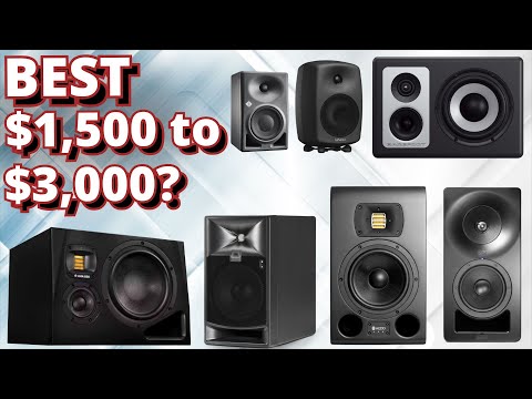 The Best Studio Monitors $1,500 - $3,000 RANKED