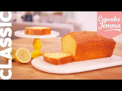 Lemon Drizzle Loaf Cake Recipe | Bakealong | Cupcake Jemma