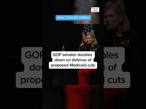 GOP senator doubles down on defense of proposed Medicaid cuts