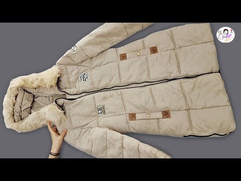 [DIY] ✂️! Do not throw away your old parka. You will love it.