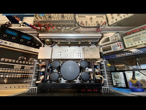 Pioneer SX-1250 ~ Full Amplifier Section Rebuild at the Bench