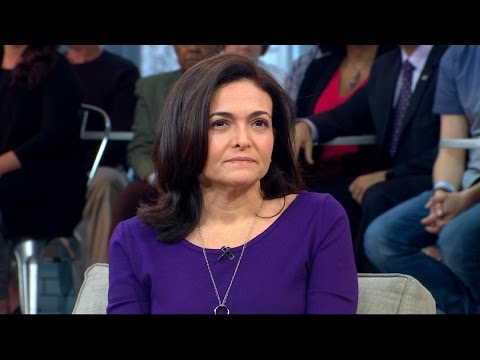 Sheryl Sandberg opens up about the death of her husband